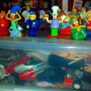 The Simpsons cartoons figures